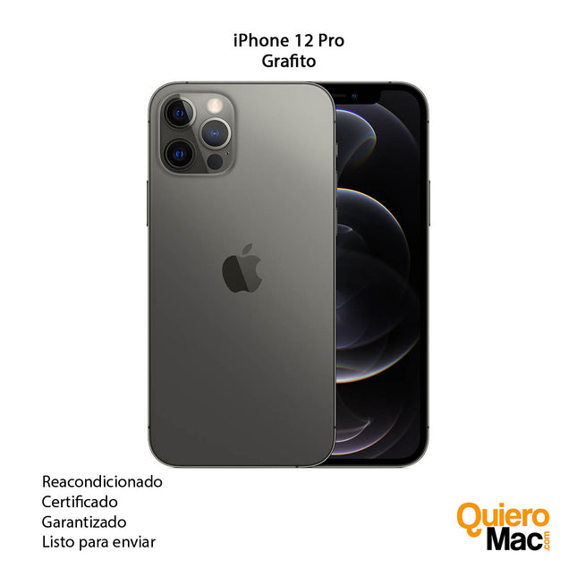 iPhone-12-Pro-reacondicionado-usado-color-grafito-refurbish-compra-online-con-garantia-en-bogota-colombia-quieromac