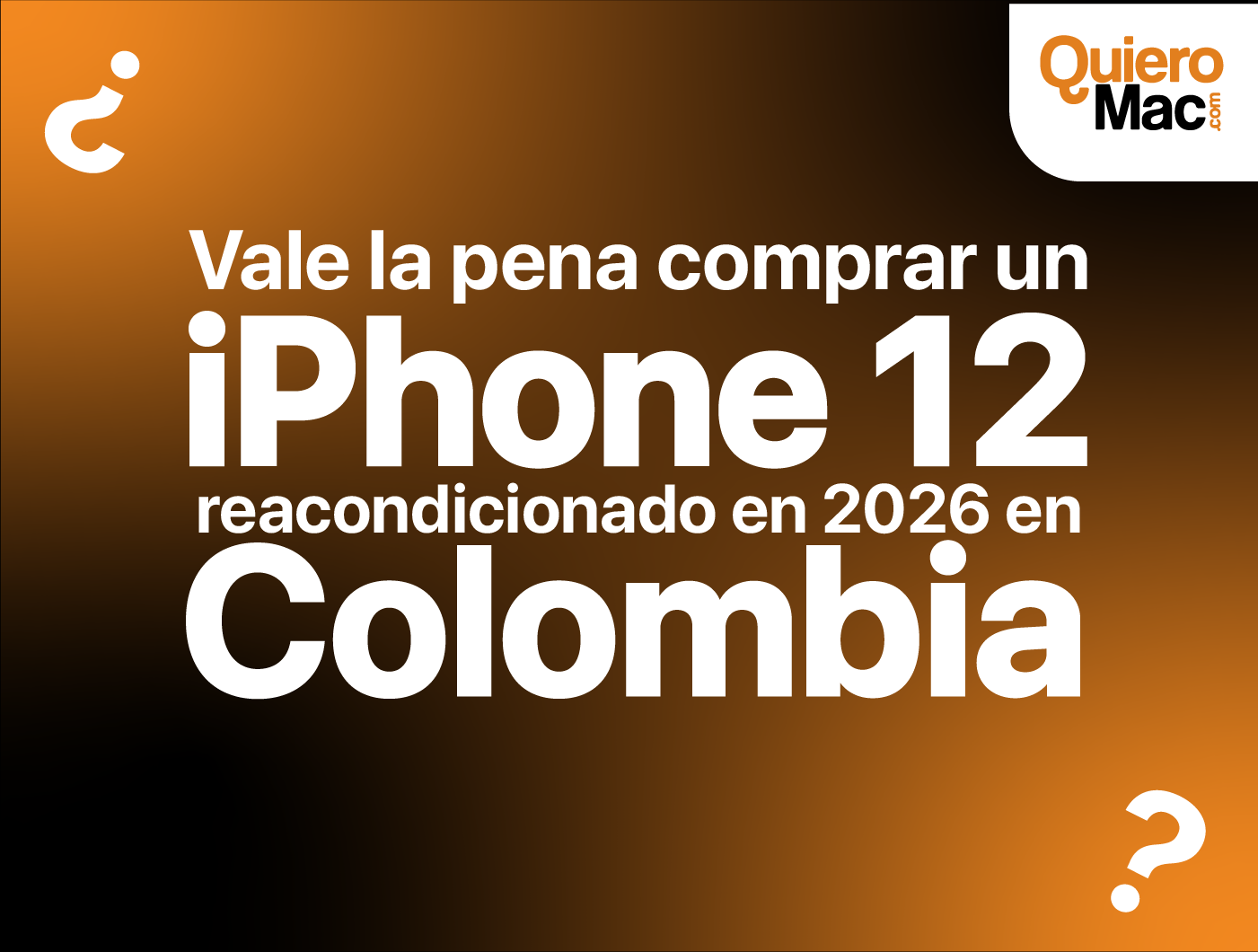 ¿Vale la pena comprar un iPhone 12 reacondicionado en 2026 en Colombia?