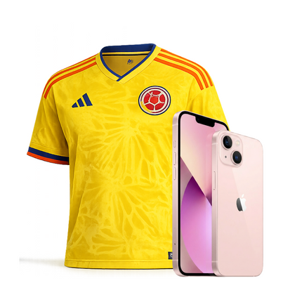 iPhone 13+camiseta de la selección Colombia