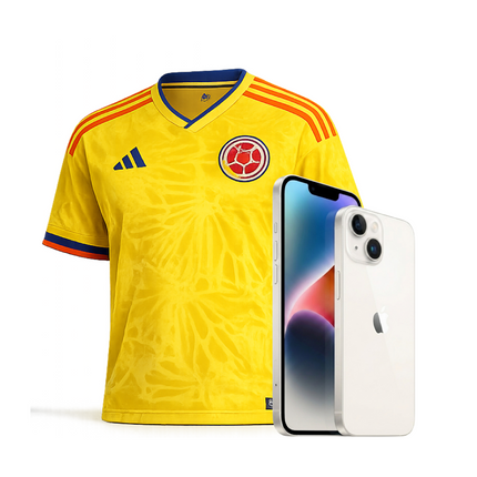 iPhone 14+camiseta de la selección Colombia