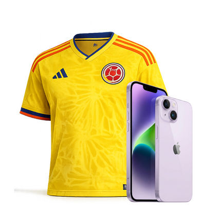 iPhone 14+camiseta de la selección Colombia