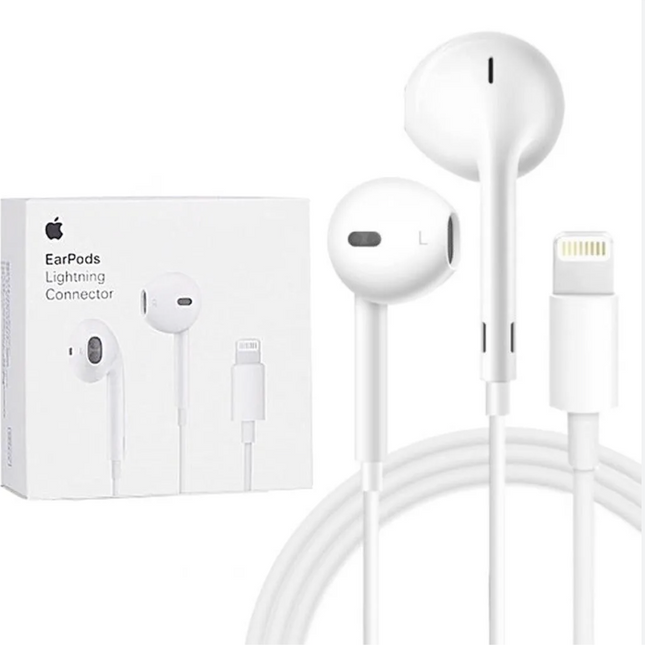 Manos Libres Earpods Iphone Conector Lightning Originales