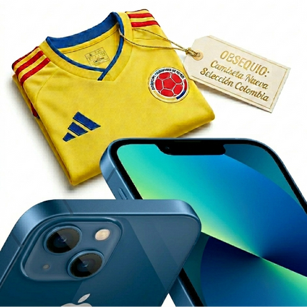 iPhone 13+camiseta de la selección Colombia