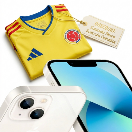 iPhone 13+camiseta de la selección Colombia