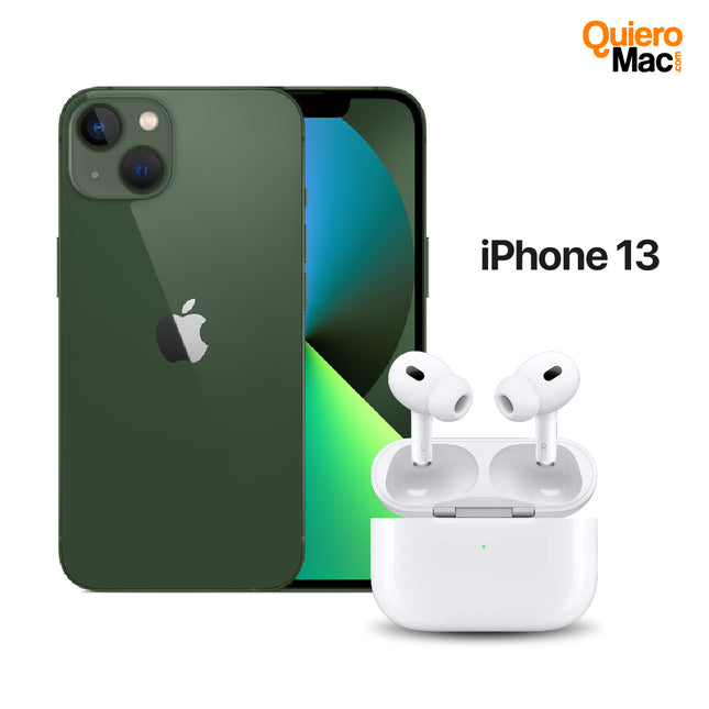 Celular Reacondicionado iPhone 13 + AirPods Pro 2da Generación AAA