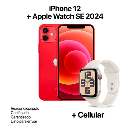 iPhone 12 + Apple Watch SE 2024