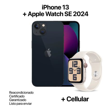 iPhone 13 + Apple Watch SE 2024