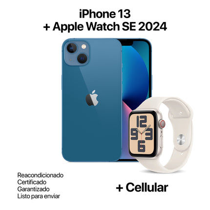 iPhone 13 + Apple Watch SE 2024