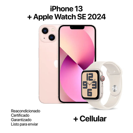 iPhone 13 + Apple Watch SE 2024