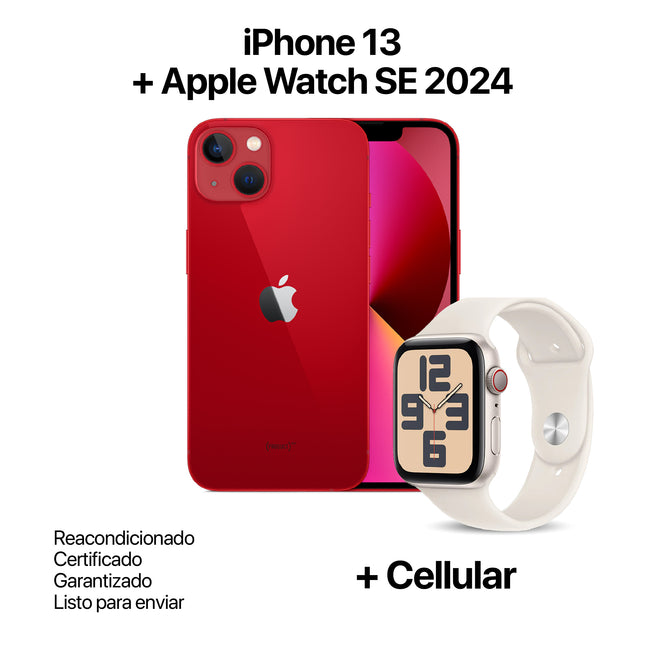 iPhone 13 + Apple Watch SE 2024
