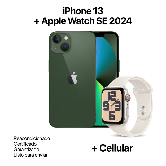 iPhone 13 + Apple Watch SE 2024