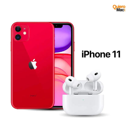 Celular Reacondicionado iPhone 11 + AirPods Pro 2da Generación AAA