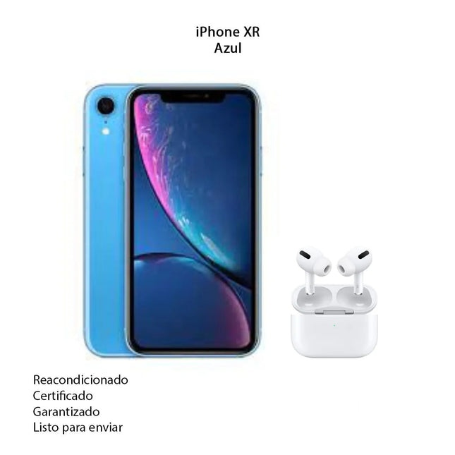 Celular Reacondicionado iPhone xr + AirPods Pro 2da Generación AAA