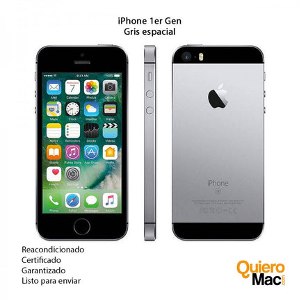 iPhone 1er generación Reacondicionado Gris espacial Refurbish Remanufacturado certificado con garantia compra online Bogota Colombia - QuieroMac