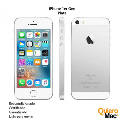 iPhone 1er generación Reacondicionado Plata Refurbish Remanufacturado certificado con garantia compra online Bogota Colombia - QuieroMac