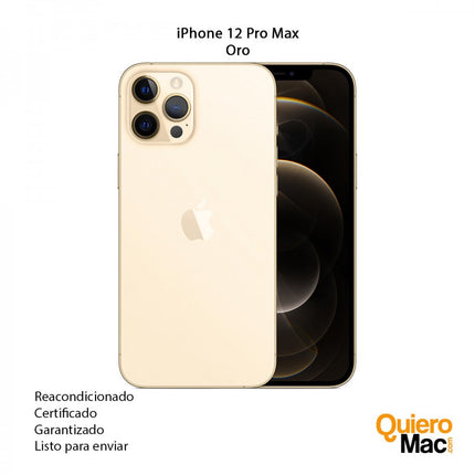 iPhone 12 Pro Max oro compra usado reacondicionado certificado garantia bogotá colombia envío nacional - QuieroMac.jpg