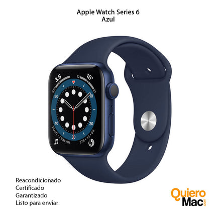 Apple Watch Series 6 Reacondicionado Azul Garantizado Garantia para comprar online Bogota Colombia - Compra Online recibe en casa-quieromac