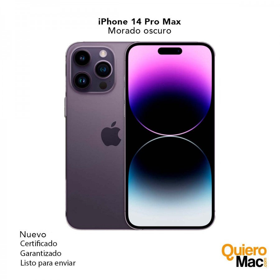iPhone 14 Pro Max Reacondicionado Certificado y con Garantía de 1 año –