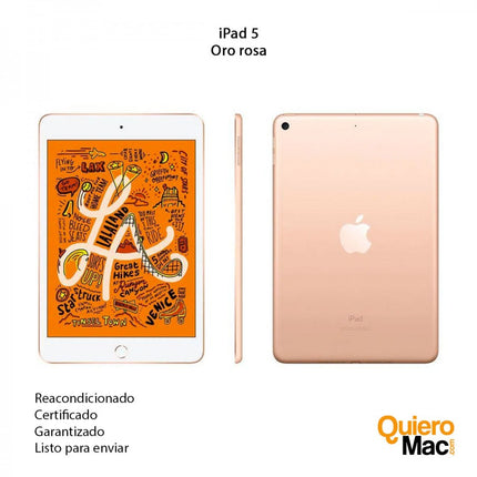 iPad 5 Reacondicionado Comprar Colombia Oro Rosa envio nacional compra online recibe en casa - QuieroMac