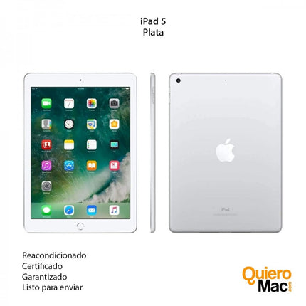 iPad 5 Reacondicionado Comprar Colombia Plata envio nacional compra online recibe en casa - QuieroMac