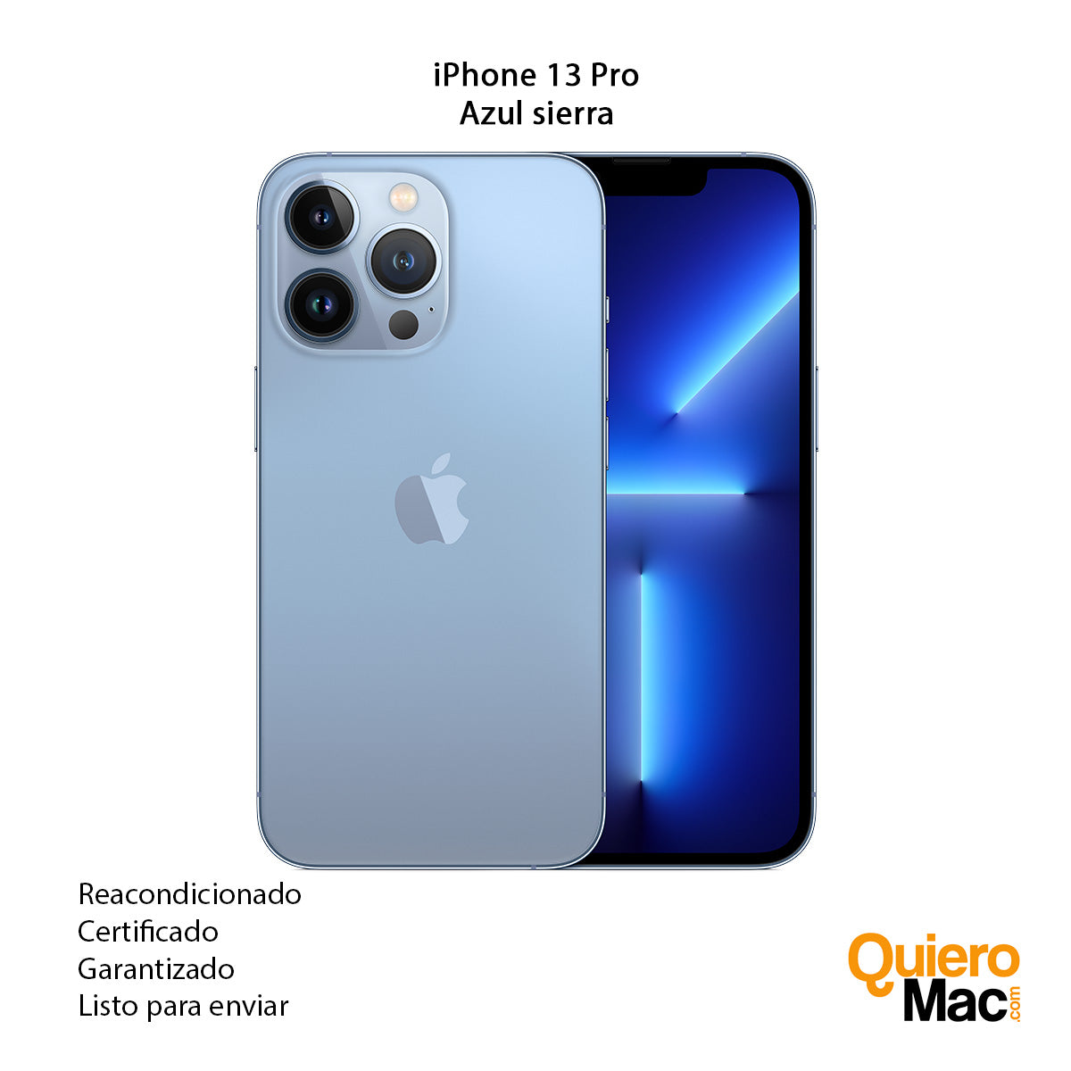 Celular iPhone 12 Pro Max Reacondicionado 128gb color Azul más Cargador  Genérico