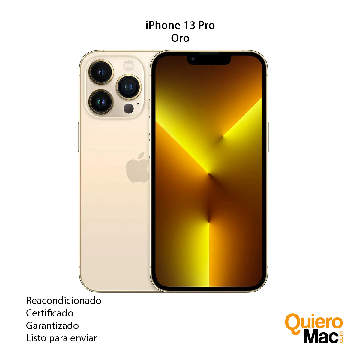 iPhone 13 Pro Max Apple 512GB Dorado Reacondicionado