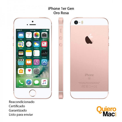 iPhone 1er generación Reacondicionado Oro Rosa Refurbish Remanufacturado certificado con garantia compra online Bogota Colombia - QuieroMac