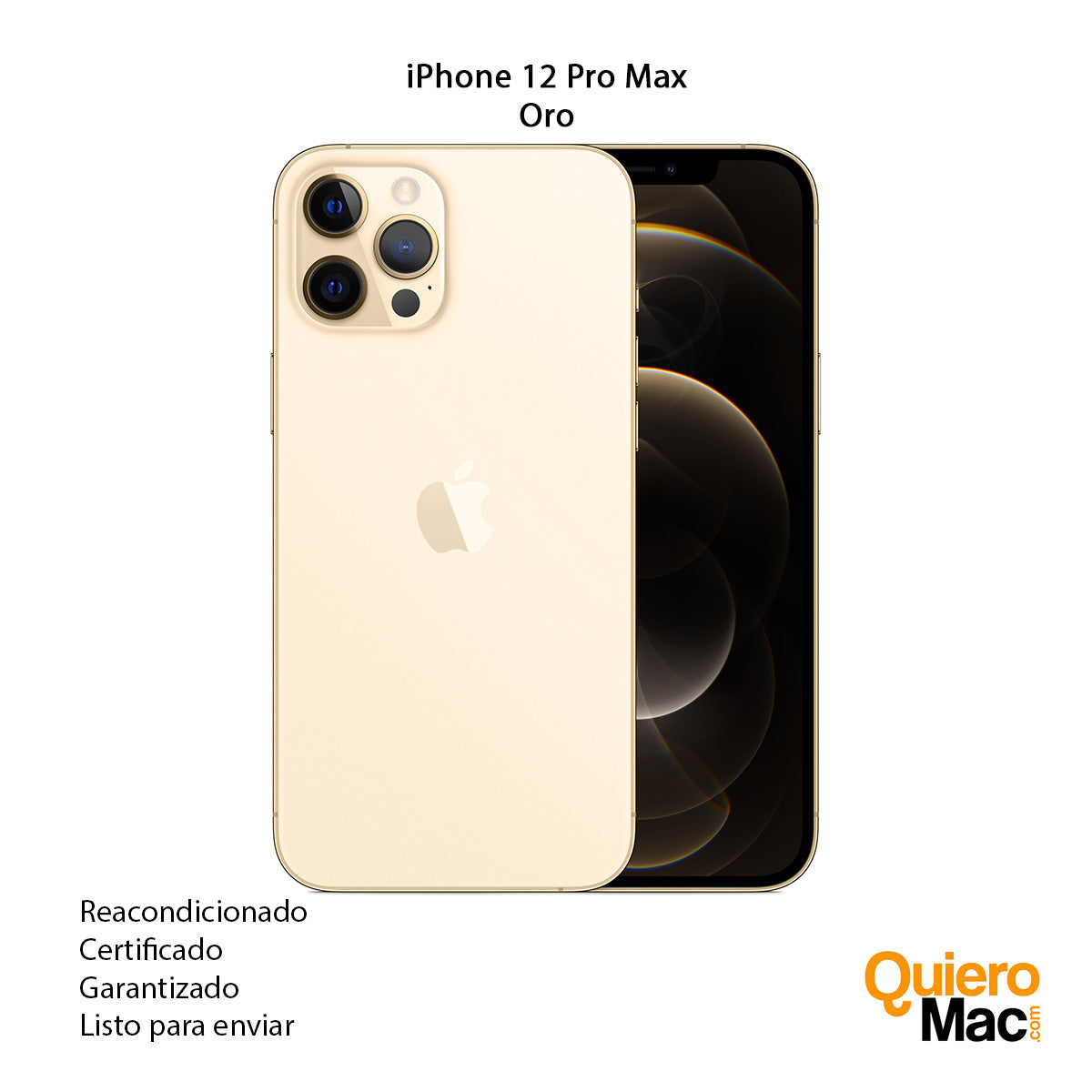 iPhone 12 Pro Max Reacondicionado con 1 año de Garantía 128GB a