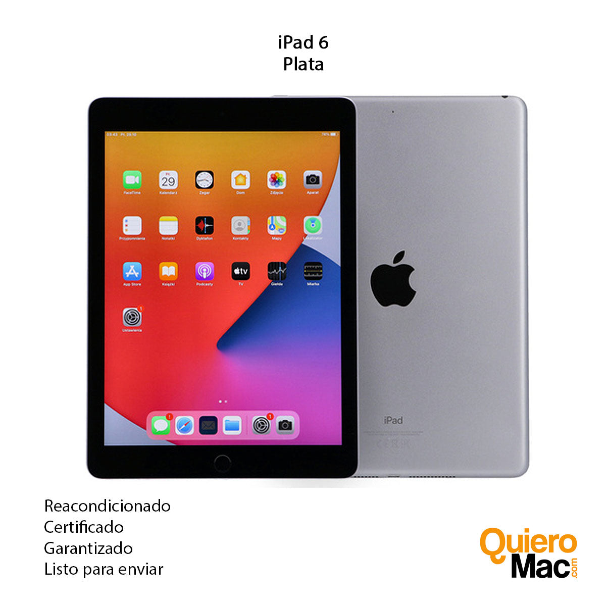 iPad 4, 5, 6, 7 y 8 (Reacondicionado) Bogotá Colombia - Envío